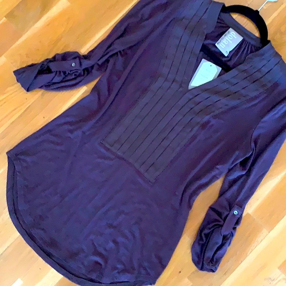 Anthropologie Dolan 3/4 sleeve blouse tunic
